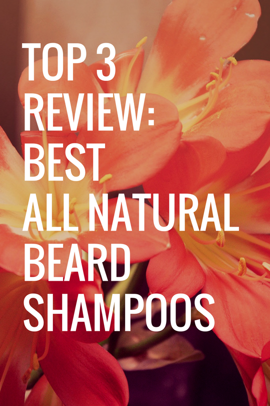 best all natural beard shampoos